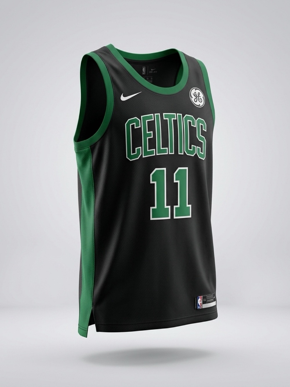 Nike Black and Green Celtics #11 Basketball Jersey #kyrie #irving #kyrieirving
